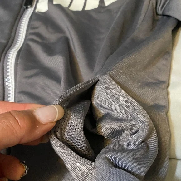 Nike Youth Charcoal Gray Zip Hoodie and pant set - Picture 3 of 8